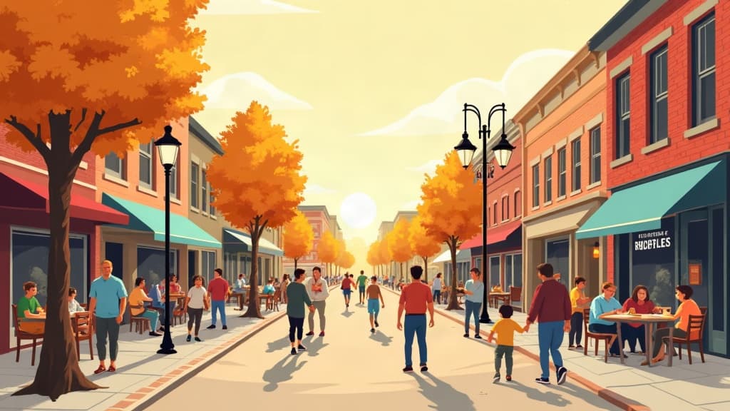 Editorial illustration: Moving to Harrisonburg, VA: An Honest Guide to Living There