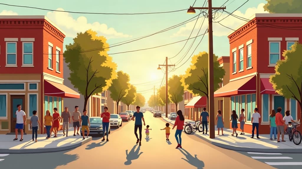 Editorial illustration: Cost of Living in Harrisonburg, VA: Housing, Utilities, Groceries, and Taxes