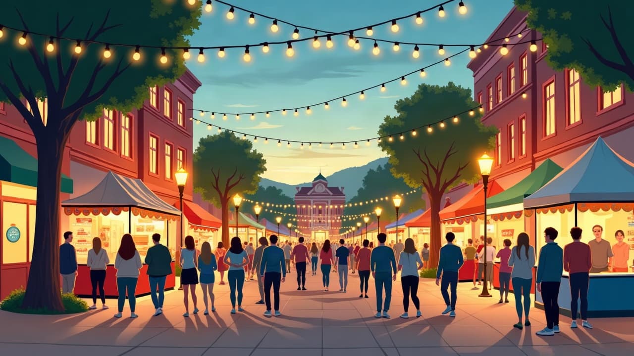 Editorial illustration: JMU MFA students to share work at Harrisonburg open studios