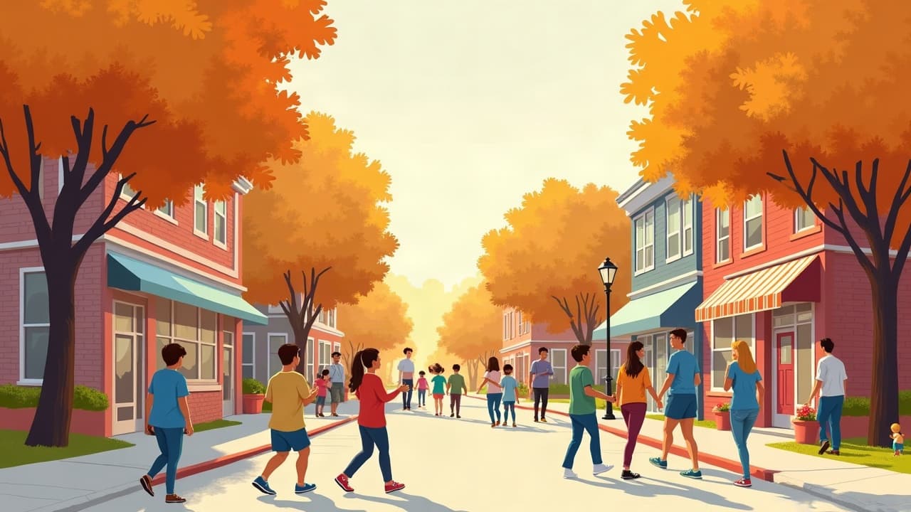 Editorial illustration: Pleasant Valley lists late-October school events